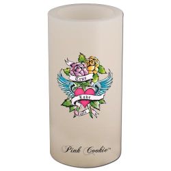 Pink Cookie Colour Change Candle