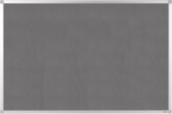 Office Depot Aluminium Frame Notice Board Grey 1200H x 1800Wmm