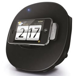 iLuv Rotational Alarm Clock Dock for iPhone iPod