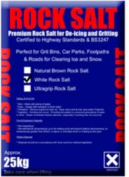 White Rock Salt 40 x 25KG Bags