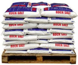 Standard Brown Rock Salt 40 x 25KG Bags 