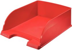 Leitz Plus Jumbo Letter Tray Red