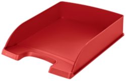 Leitz Plus Letter Tray Red