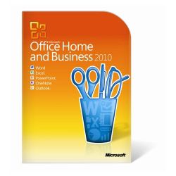 XBox 360 Microsoft Office 2010 Home and Business 1 User PC DVD 