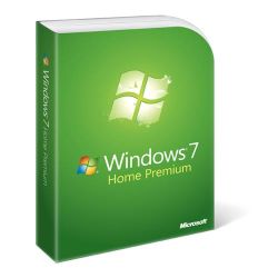 Microsoft Win Home Premium 7 English Version Upgrade ROW 1 License Not to Latam DVD 