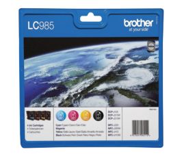 Brother LC985 Black and Colour Inkjet Multipack