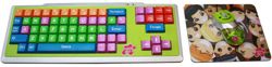 Early Learning Keyboard Mouse and Mouse Mat 