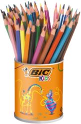 Bic Kids Evolution Resin Colouring Pencils Assorted Pack of 60