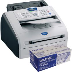 Brother 2820 Fax Machine and Brother TN2000 Toner Cartridge Bundle 