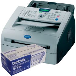 Brother FAX2920 Laser Plain Paper Fax Machine with Toner