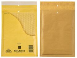 Sealed Air MailLite Internal 260x180mm Mailing Bag No D 1 10 pk Gold