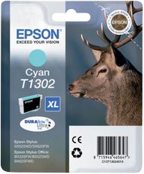 Epson T1302 Cyan Printer Ink Cartridge T130240
