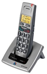 BT Freestyle 710 Single DECT Cordless Telephone Titanium Grey