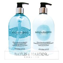 Baylis Harding Citrus Lime and Eucalyptus Hand Wash and Lotion Set