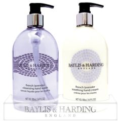 Baylis Harding French Lavender Hand Wash and Cream Set