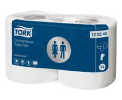 Tork Advanced Toilet Rolls White 200 sheets Pack of 36 
