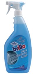Brillo Glass and Stainless Steel Cleaner 750ml Pack of 2