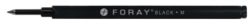 Foray Rollerball Refill Black Pack of 2