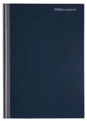 Office Depot A5 Feint Ruled and Index A Z Casebound Manuscript Book
