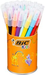 Bic Kids Visa Washable Felt Tip Pens Assorted Pack of 36