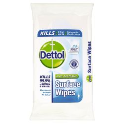 Dettol Anti Bacterial Surface Wipes 56 pk