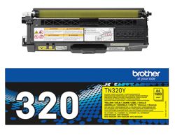 Brother TN320 Yellow Laser Toner Cartridge 