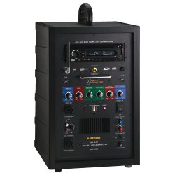 Bretford Entertaina Pro USD Powerful Battery Powered CD DVD USB SD Player  PA