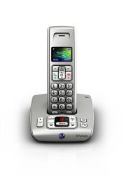 BT Synergy 6500 Single DECT Cordless Phone with Answer Machine Titanium Silver