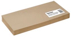 Viking Plain DL Wallet Gummed Manilla Envelopes 80gsm 50 pk