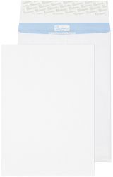 Enduro Tear Resistant 350 x 250 x 25 Pocket Gusset Peel Seal Envelopes White 20 bx