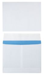 Enduro Tear Resistant 229 x 324 x 50 Wallet Gusset Peel Seal Envelopes White 20 bx