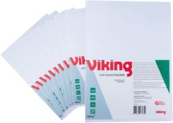 Office Depot Oxo biodegradable Cut Flush Folders Clear
