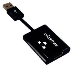 Clickfree Network Back Up Hard Disk Drive Adaptor