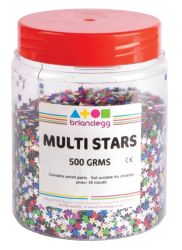 Glitter Stars 500g
