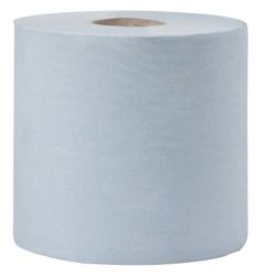 Maxima Green Centre Feed Pull Rolls 300m 1 Ply Blue Pack of 6 