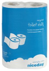 niceday 2 ply Toilet Tissue White 6pk 