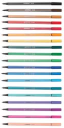 Stabilo Pen 68 Felt Tip Twister Pack of 19