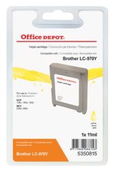 Office Depot Compatible Brother LC970Y Ink Cartridge Yellow