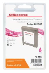 Office Depot Compatible Brother LC970M Ink Cartridge Magenta