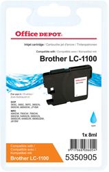 Office Depot Compatible Brother LC1100CY Ink Cartridge Cyan