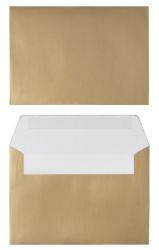 Viking Design 120gsm C5 Peel Seal Plain Envelope 10xGold 10xSilver