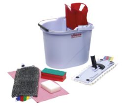 Mini mop and bucket kit