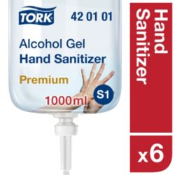 Hand Sanitiser Alcohol Gel 1 Litre Pack of 6