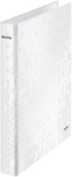 Leitz Wow 2 D Ring Ringbinder A4 25mm White