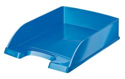 LEITZ WOW Plus letter tray A4 blue