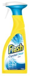 Flash Crystal Clear Glass Cleaner 750ml Pack of 2