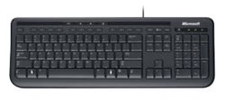 XBox 360 Microsoft 600 Wired Keyboard Black 