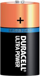 Duracell Ultra Power MX1400 Alkaline C Batteries Pack of 2