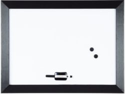 Bi Office whiteboard with Kamashi black frame 450x600mm