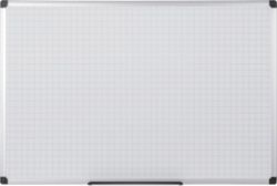niceday Whiteboard Doublesided Plain Gridded Aluminium Frame 600 x 1200 mm